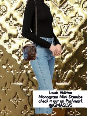 Louis Vuitton mini DANUBE Crossbody back vintage monogram 1989